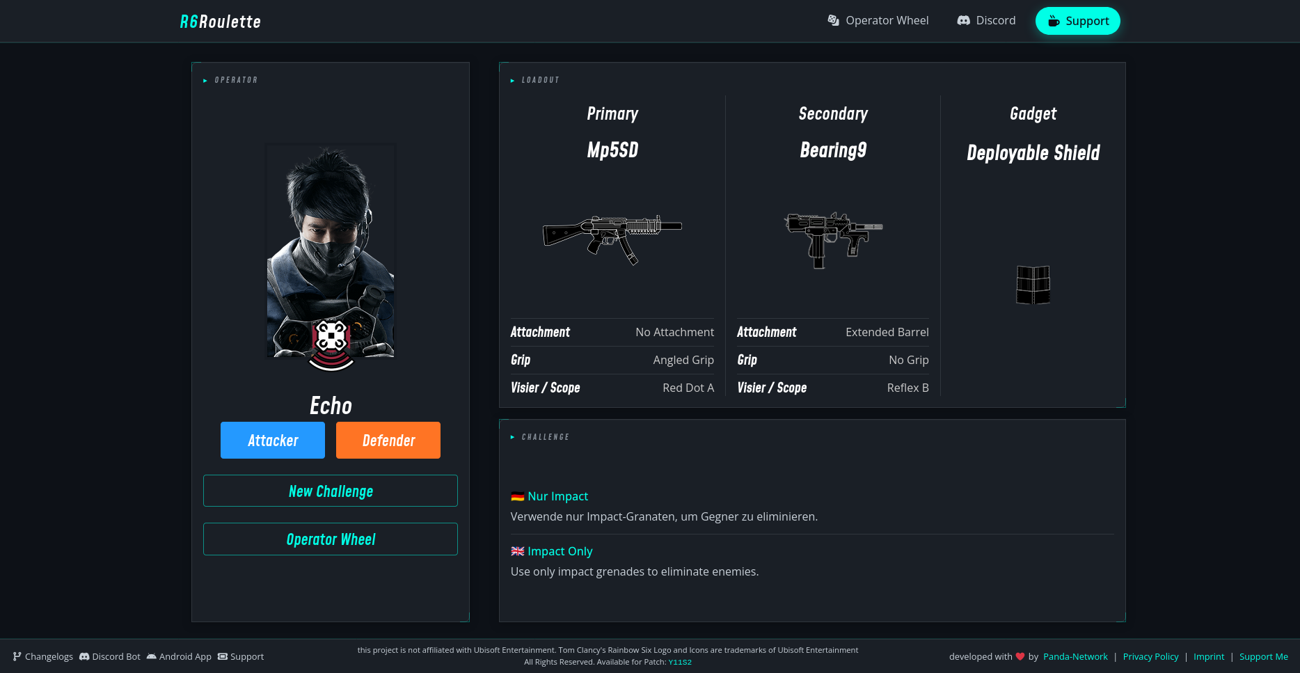 R6 Roulette