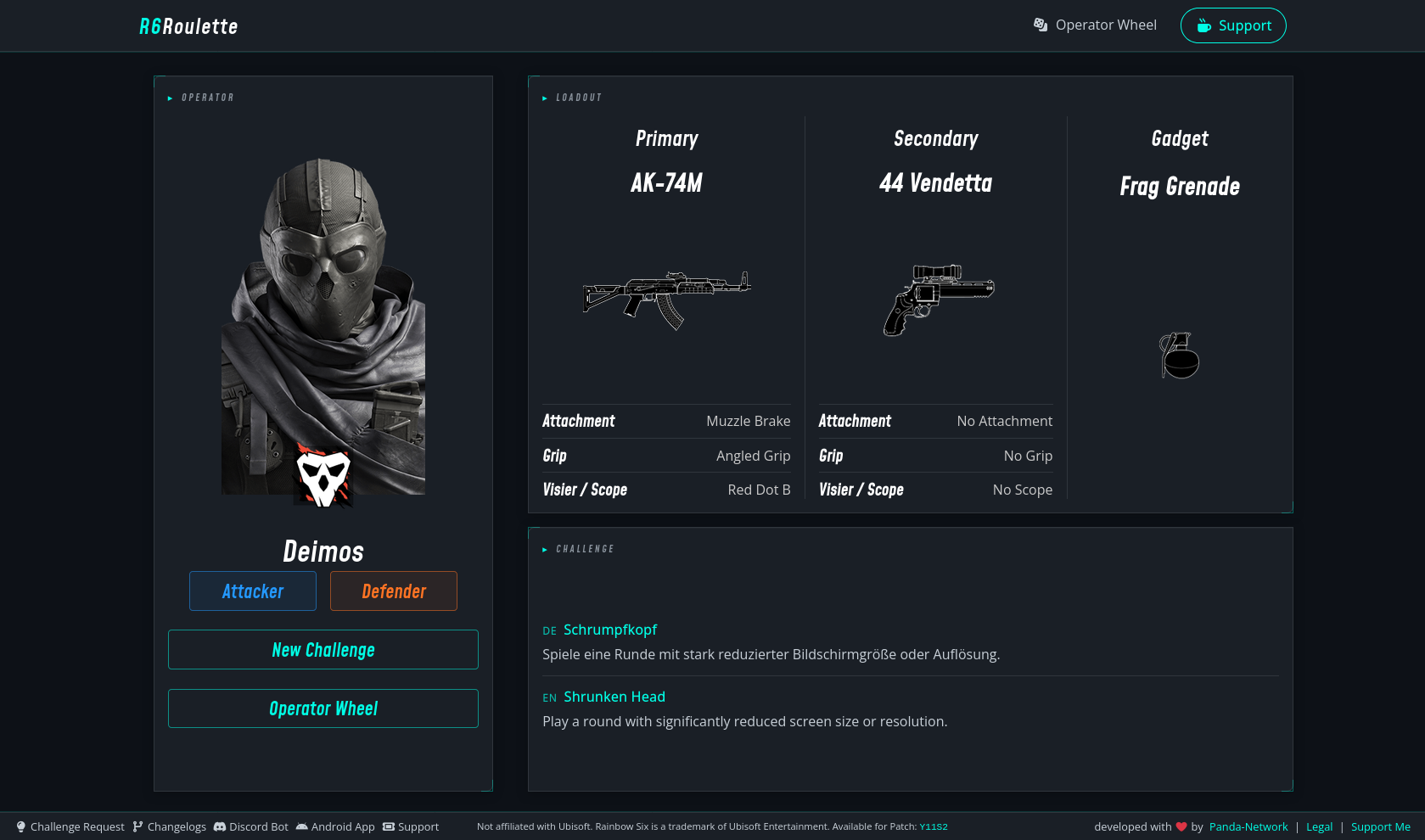 R6 Roulette